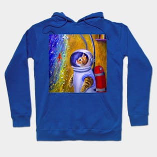 The diver cat Hoodie